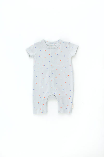 Tinycottons Pale Grey Sticks One-Piece