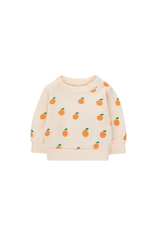 Tinycottons Oranges Baby Sweatshirt