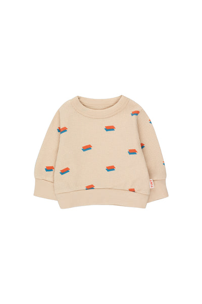 Tinycottons Pool Waffle Baby Sweatshirt