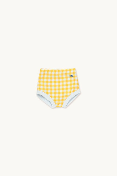 Tinycottons Yellow Vichy Baby Bloomer