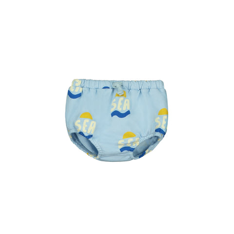 Bonmot Light Blue Sea Fleece Bloomer