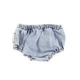 Piupiuchick Washed Blue Denim Baby Shortie