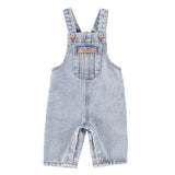 Piupiuchick Washed Blue Denim Dungarees