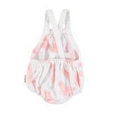 Piupiuchick Pink Tie Dye Baby Romper