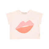 Piupiuchick Light Pink Lips Kids T-Shirt