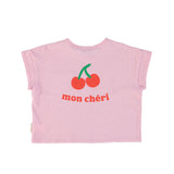 Piupiuchick Lilac Cherry Kids T-Shirt