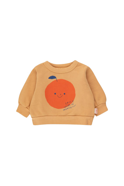 Tinycottons Tangerine Baby Sweatshirt