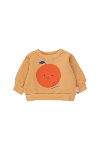 Tinycottons Tangerine Baby Sweatshirt