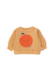 Tinycottons Tangerine Sweatshirt + Sweatpant Set