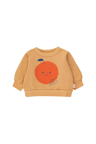 Tinycottons Tangerine Sweatshirt + Sweatpant Set