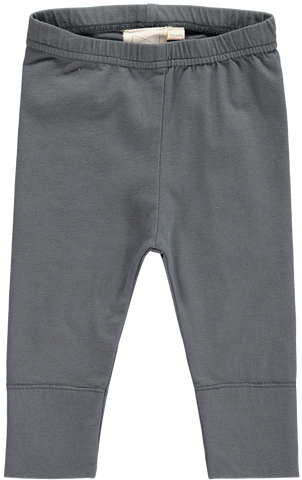 Mini Sibling Charcoal Plain Slim Pants