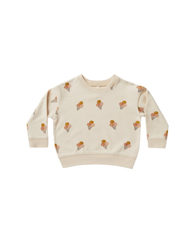 Rylee & Cru Natural Ice Cream Sweatshirt