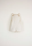 Popelin Off White Dungarees