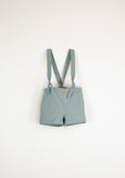 Popelin Aqua Marine Dungarees With Removable Straps