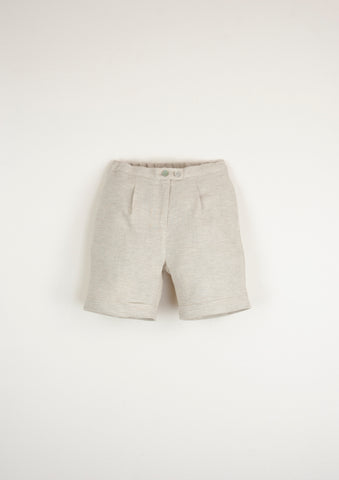 Popelin Neutral Shorts With Darts