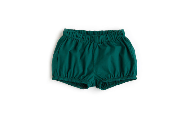 Telegraph Ave Emerald Green Cotton Woven Bloomer