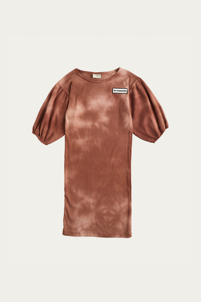 The Campamento Brown Tie Dye Dress