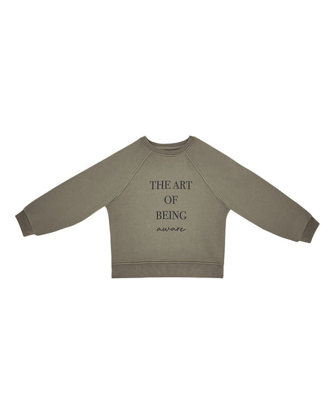 The New Society The Art of Being Aware Sweater