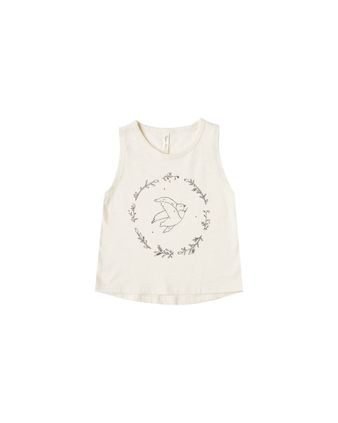 Rylee and Cru Ivory Dove Tank