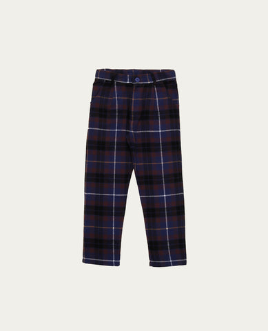 The Campamento Blue Checked Pants