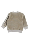 Loud Apparel Baby Taupe Talent Sweater + Legging Set