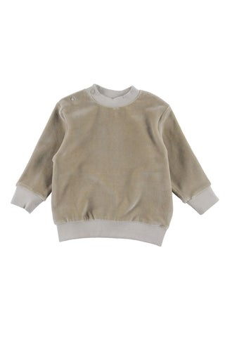 Loud Apparel Baby Taupe Talent Sweater + Legging Set