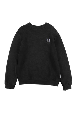 Loud Apparel Black Wash Sweetheart Sweater