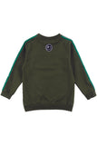 Loud Apparel Military Green Via Veneto Sweater