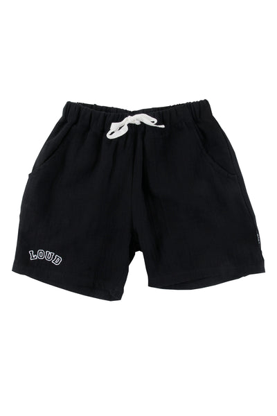 Loud Apparel Sunlight Black Shorts