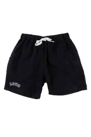 Loud Apparel Sunlight Black Shorts