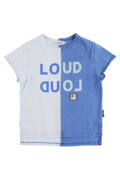 Loud Apparel Blue Two Tone Nature T-shirt