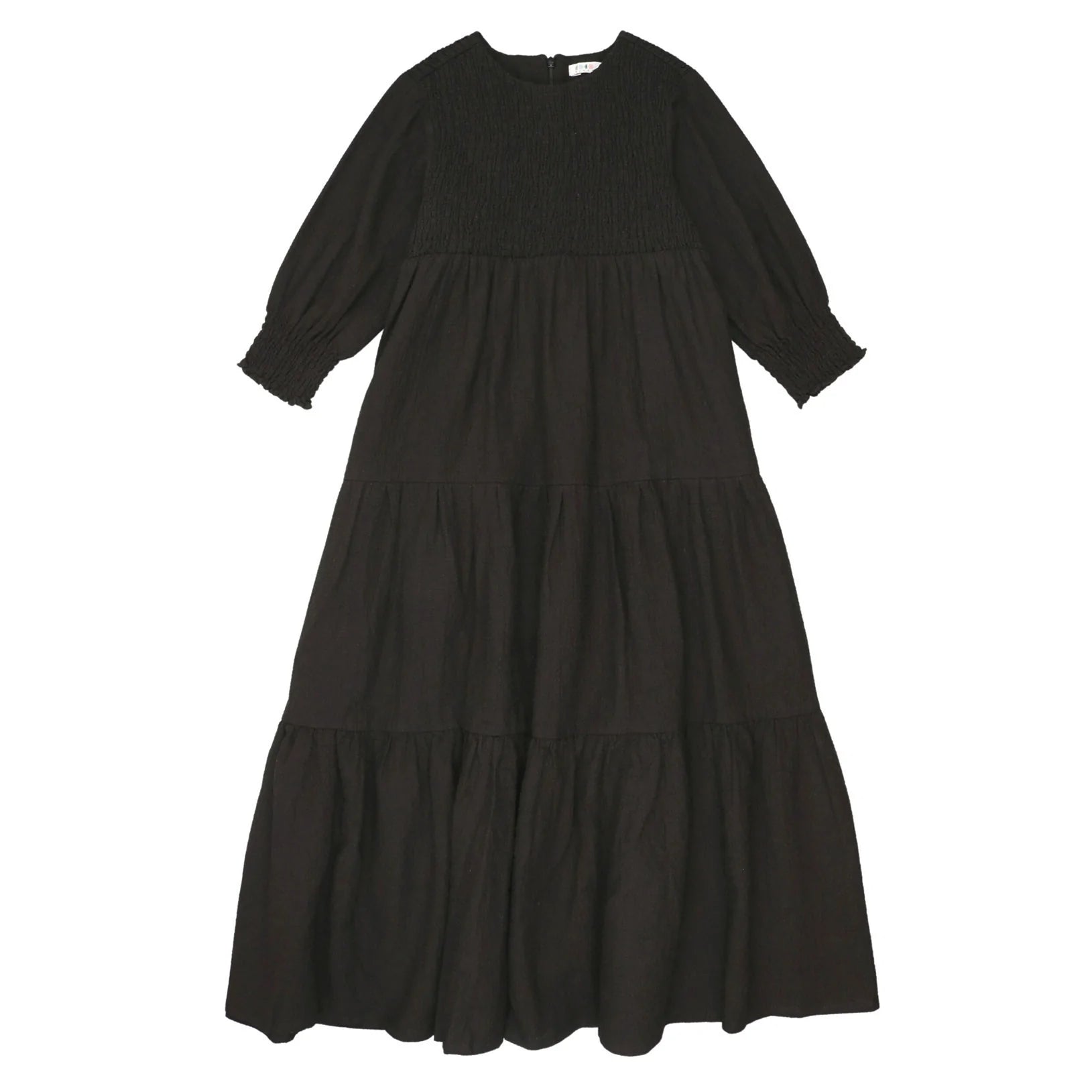 coco blanc black taffeta dress Coco Blanc Black Maxi Dress