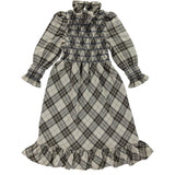 Bebe Organic Old Check Valentina Dress