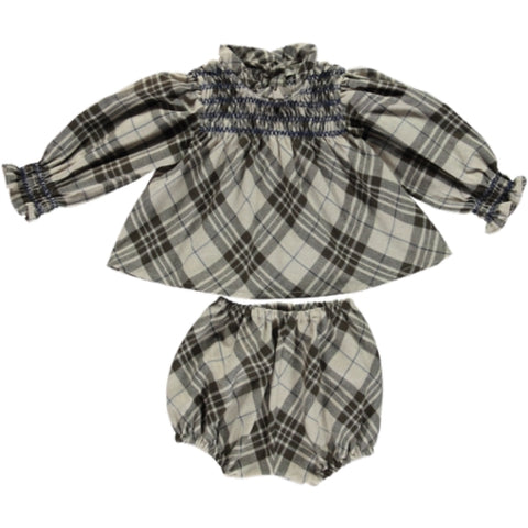 Bebe Organic Old Check Valentina Set