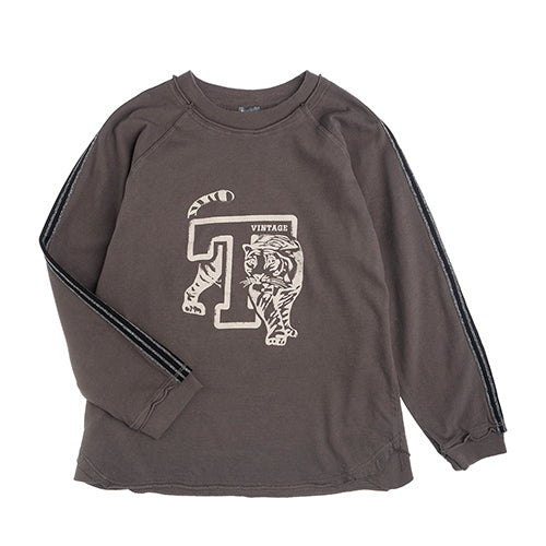 Tocoto Vintage Grey Tiger Tee