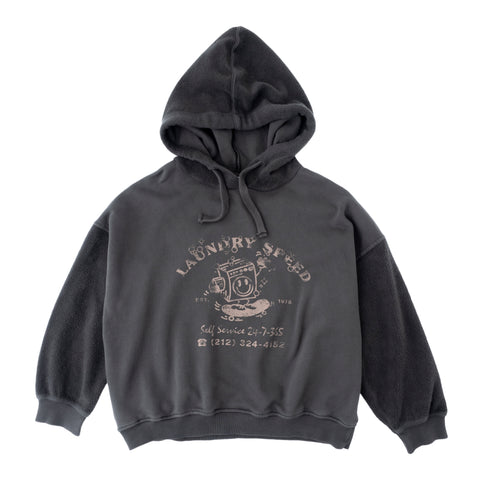 Tocoto Vintage Dark Grey Laundry Speed Sweatshirt