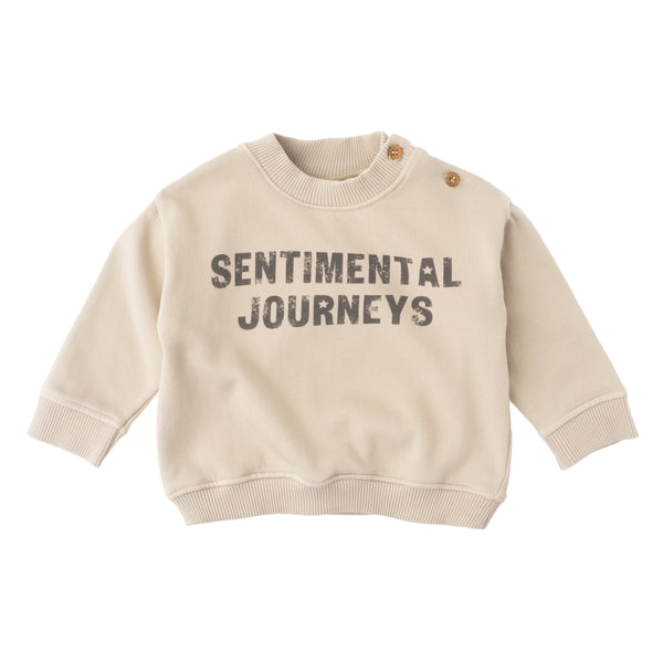 Tocoto Vintage Baby Off White Sentimental Journeys Sweatshirt