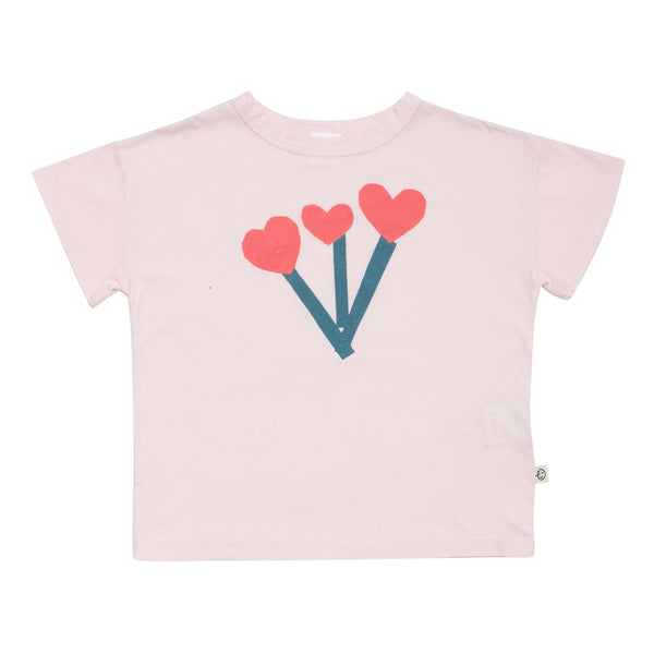 Wynken Pale Shell Bunch Of Love Tee