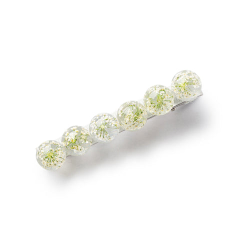 Halo Luxe White Whisper Beaded Babys Breath Clip