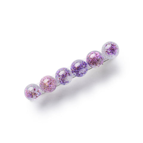 Halo Luxe Lavender Whisper Beaded Babys Breath Clip