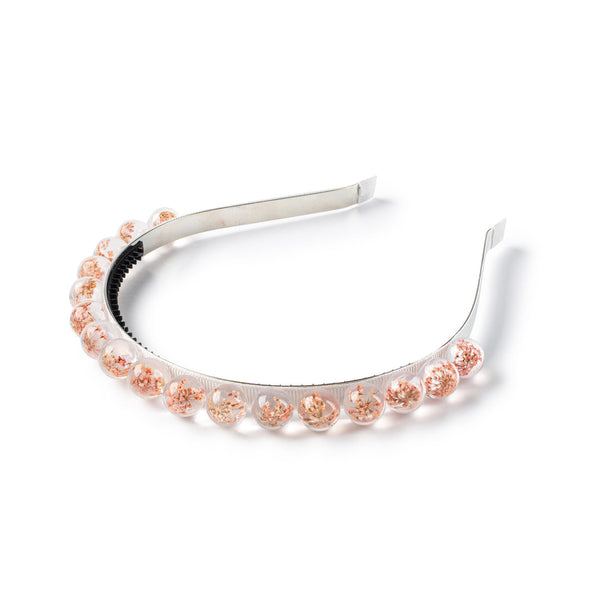 Halo Luxe Pink Whisper Baby Breath Headband