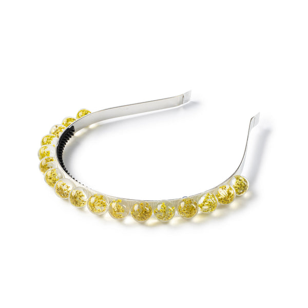 Halo Luxe Lemon Whisper Baby Breath Headband