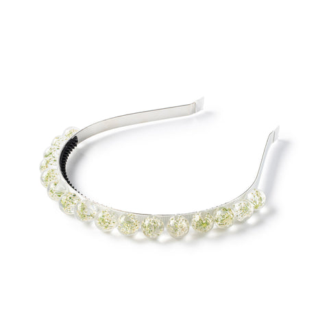 Halo Luxe White Whisper Baby Breath Headband