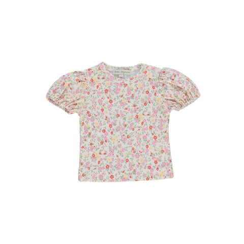 Bebe Organic Adele Garden Floral Tee + Bloomer Set