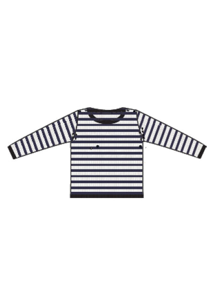 Cyrillus Blue Stripes Sweater