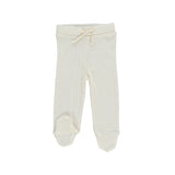 Bebe Organic Natural Pointelle Footed Set