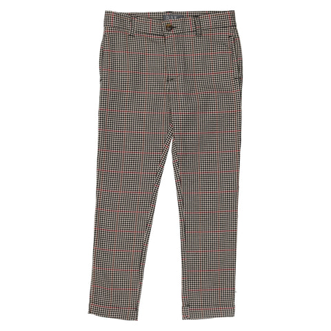 Belati Black Gingham Plaid Pants