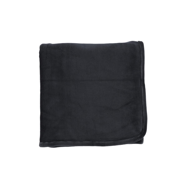 Lil Legs Black Classic Velour Blanket