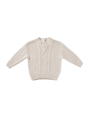 Quincy Mae Pebble Cable Knit Set