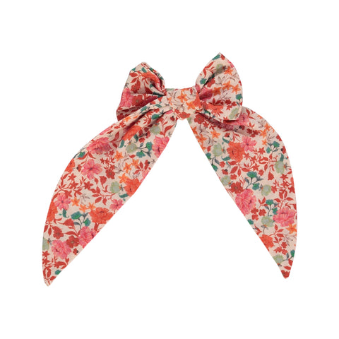 Bebe Organic Clara Garden Floral Big Bow